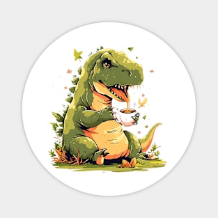 tea rex Magnet